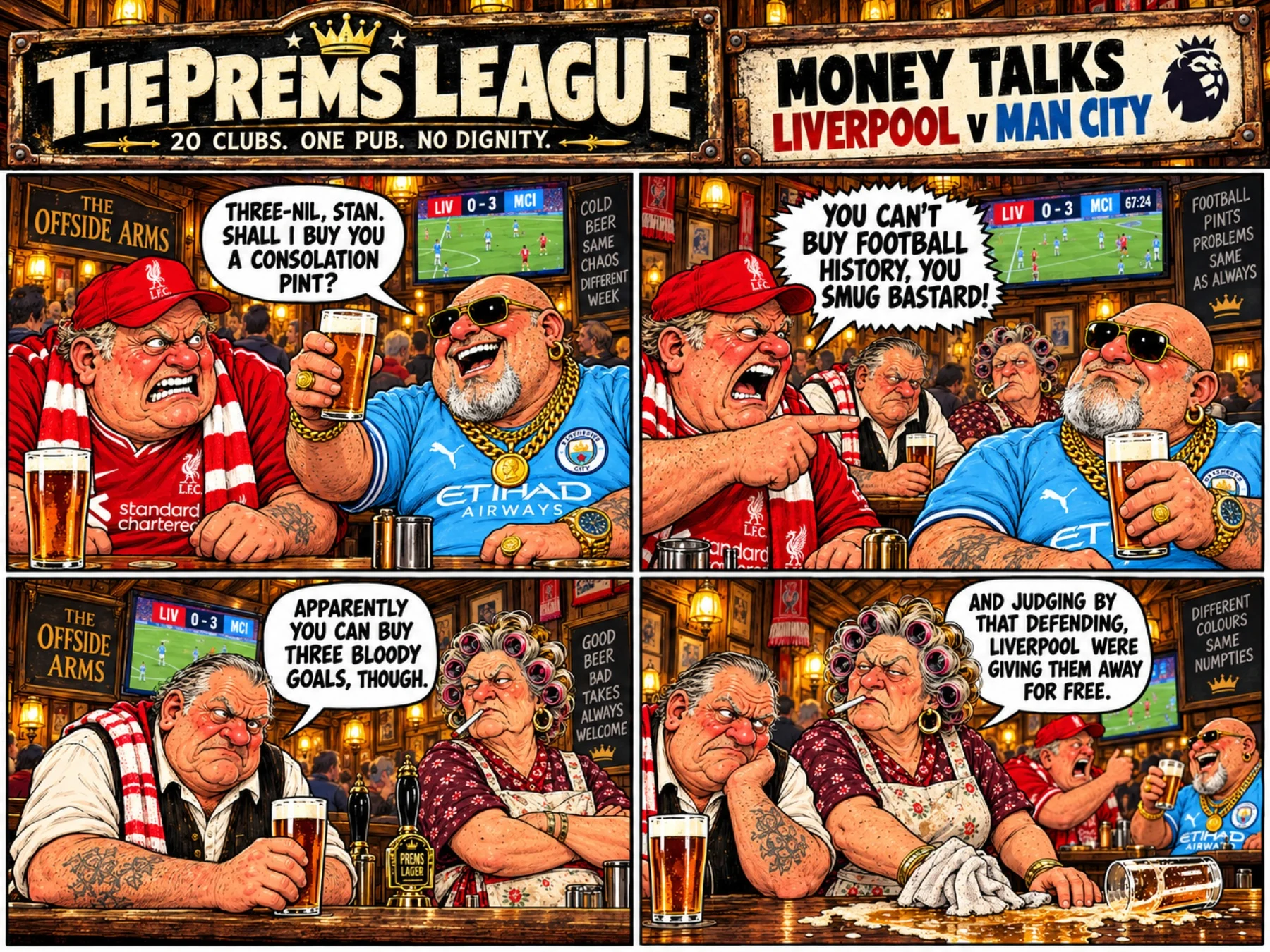 Liverpool vs City 0-3